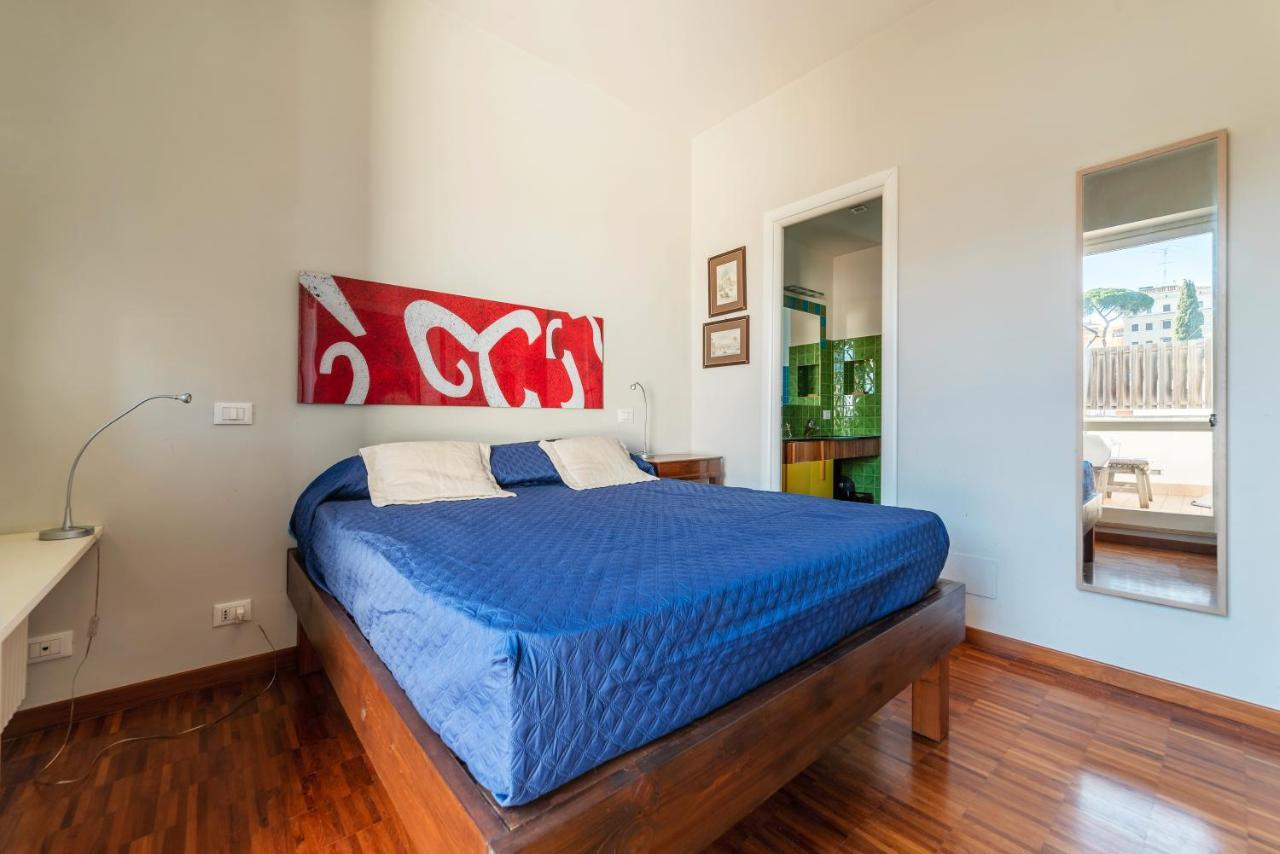 Bright Apt With Views Of San Pietro Rome Extérieur photo
