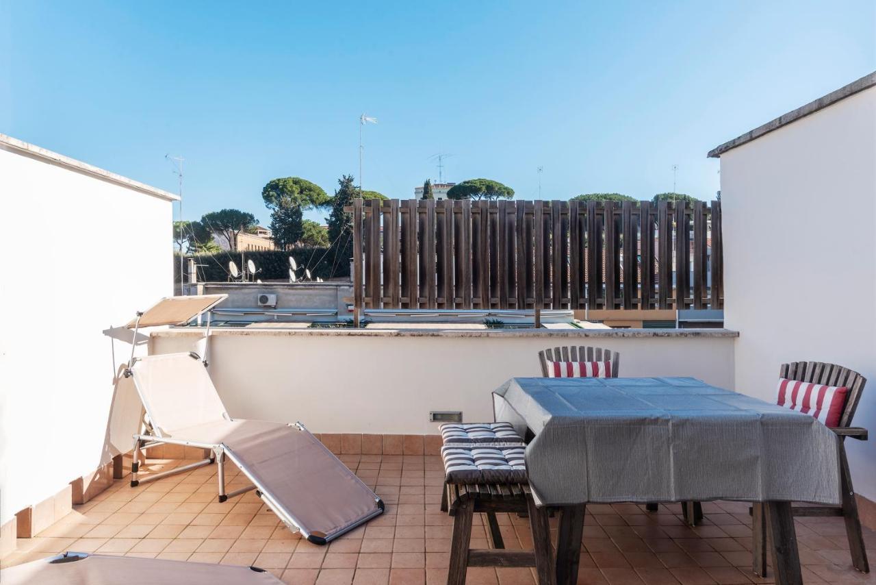 Bright Apt With Views Of San Pietro Rome Extérieur photo